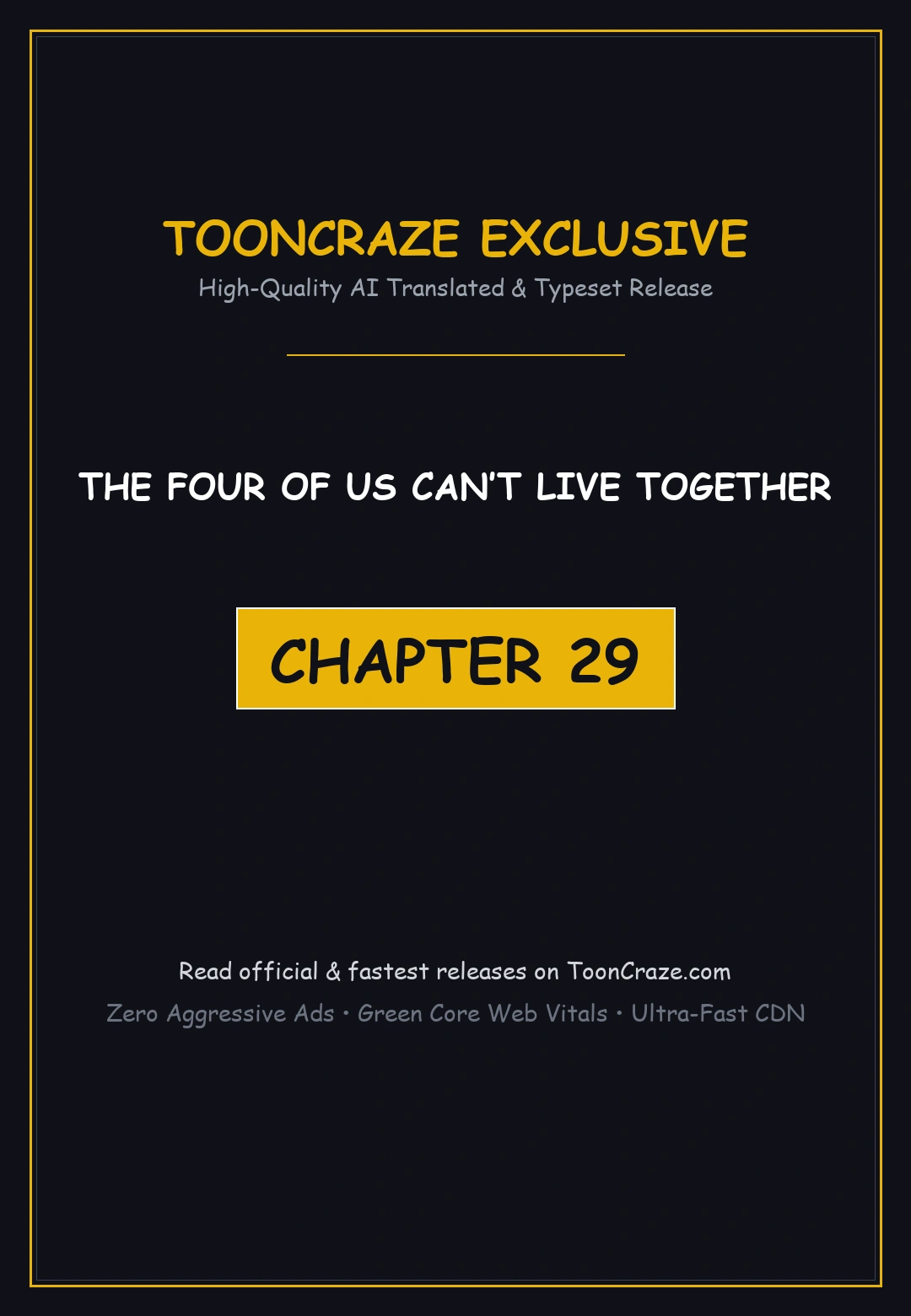 The Four Of Us Cant Live Together Chapter 29 - Page 1
