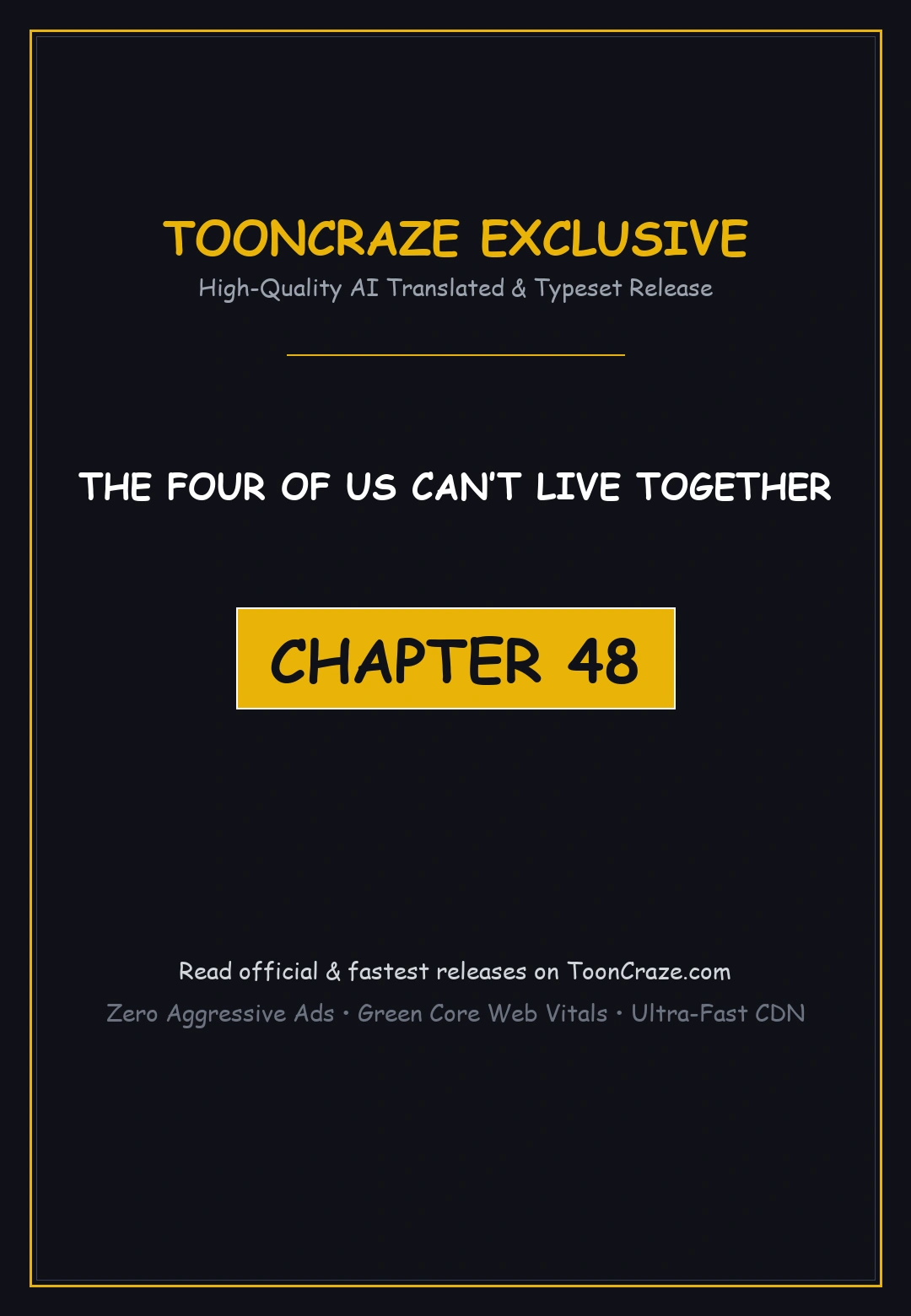 The Four Of Us Cant Live Together Chapter 48 - Page 1