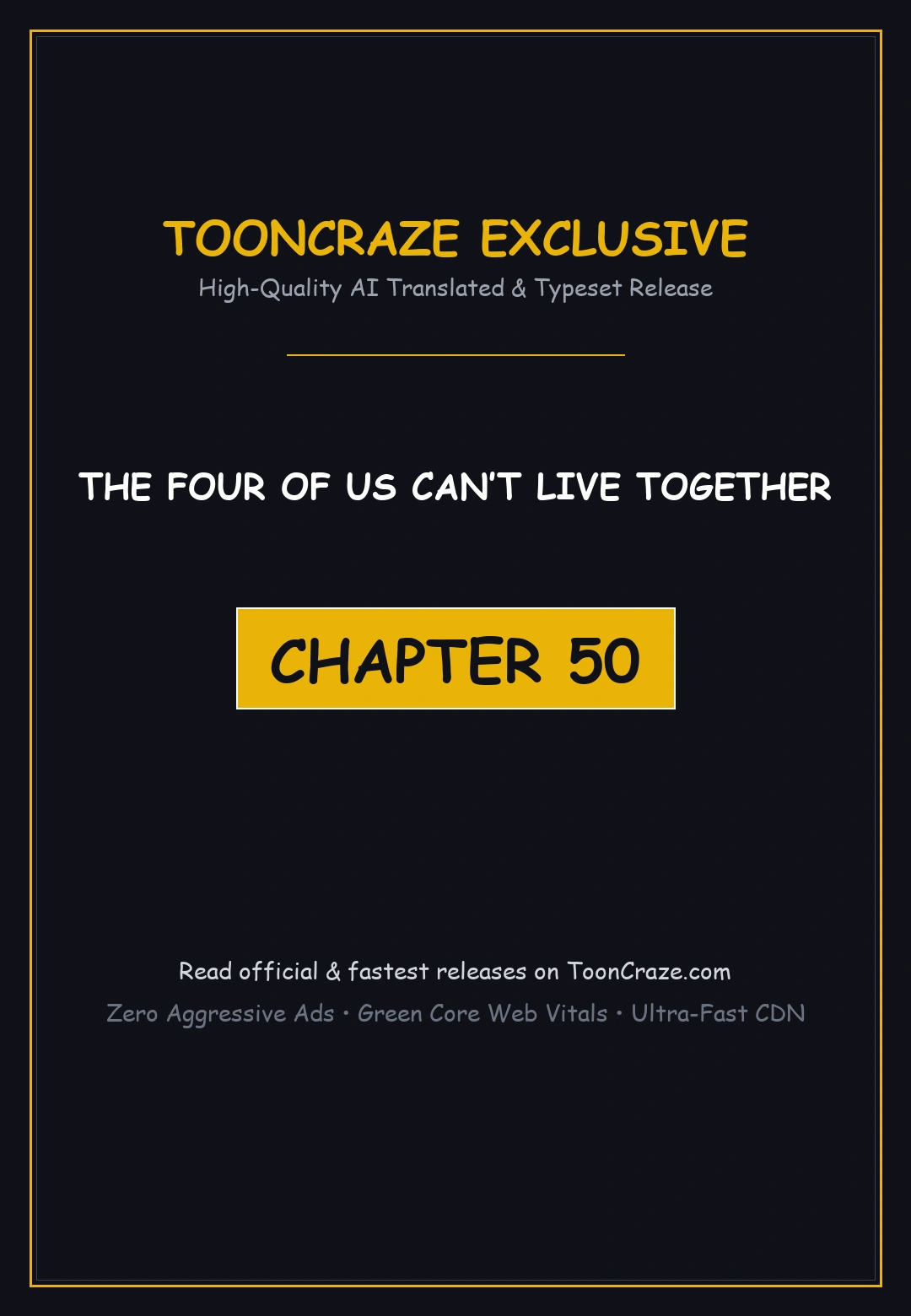 The Four Of Us Cant Live Together Chapter 50 - Page 1