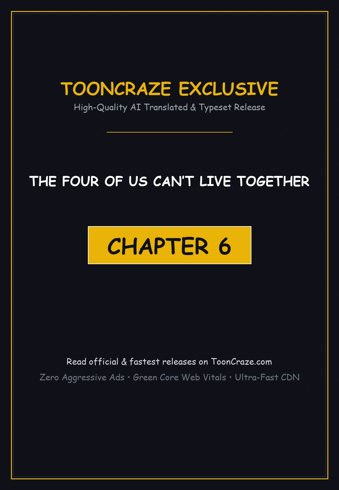 The Four Of Us Cant Live Together Chapter 6 - Page 1