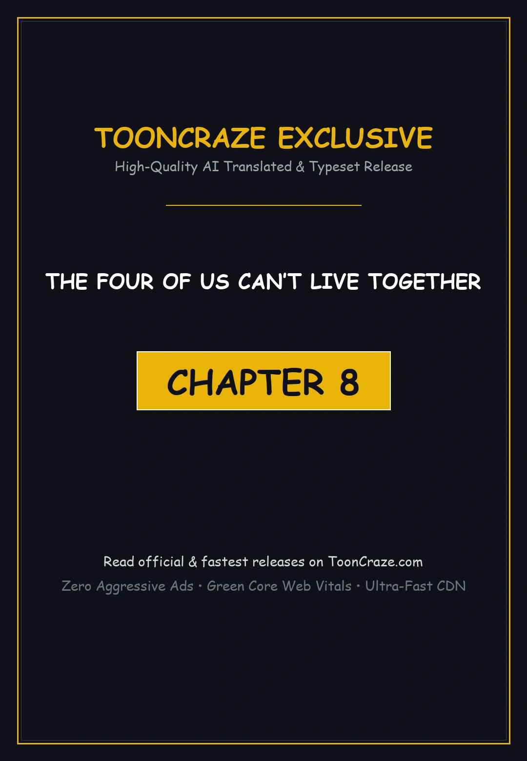 The Four Of Us Cant Live Together Chapter 8 - Page 1