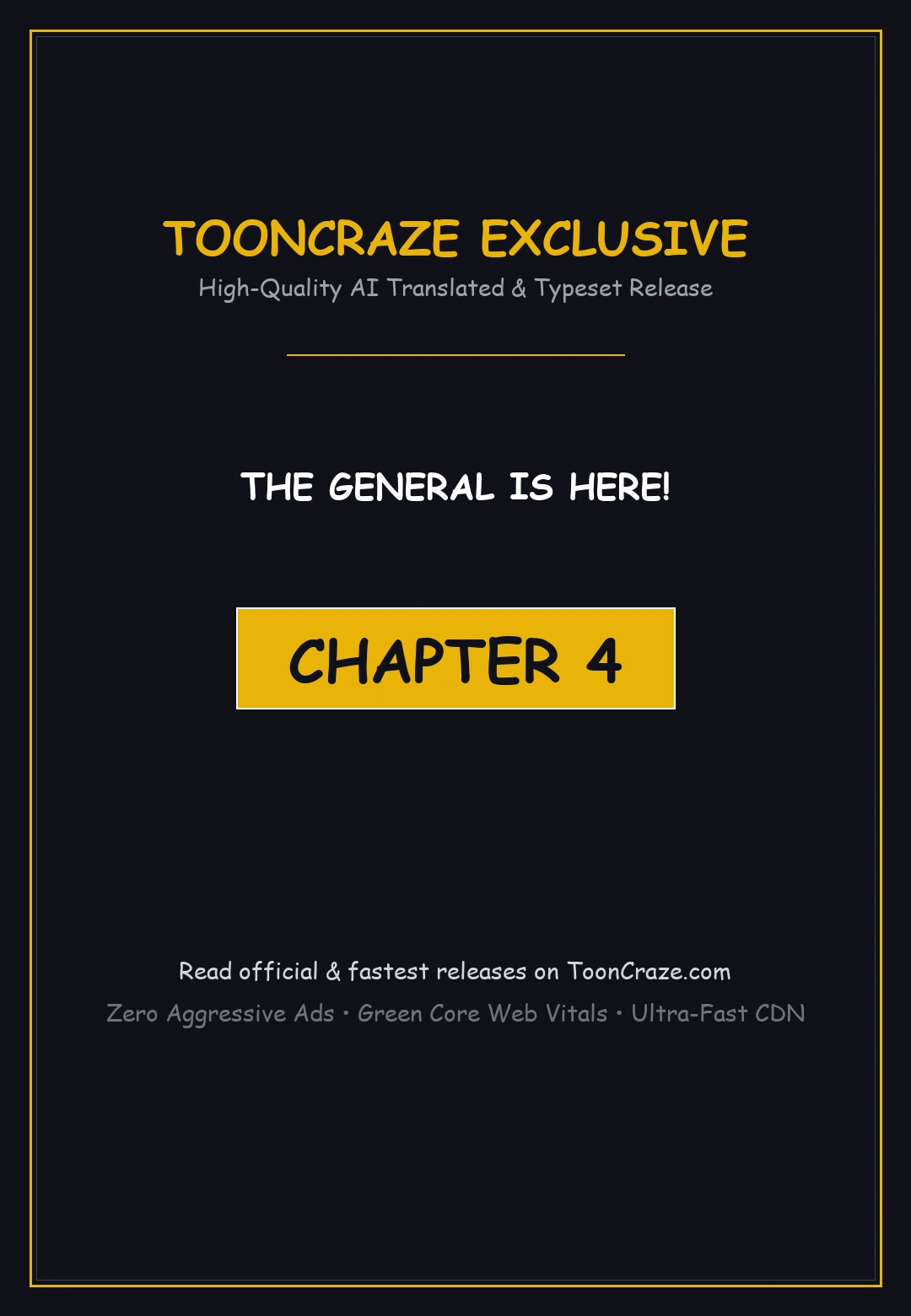 The General Is Here Chapter 4 - Page 1