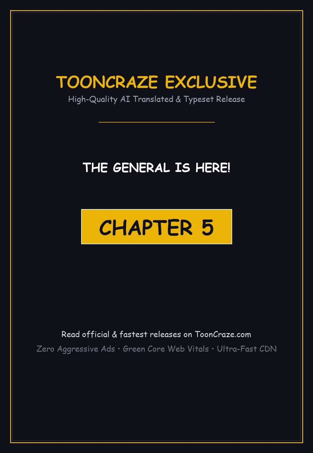 The General Is Here Chapter 5 - Page 1