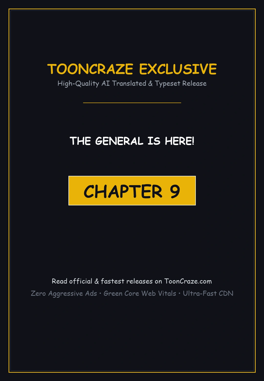 The General Is Here Chapter 9 - Page 1