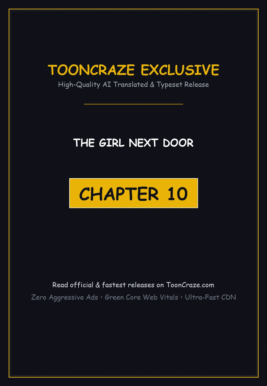 The Girl Next Door Manhwa Chapter 10 - Page 1