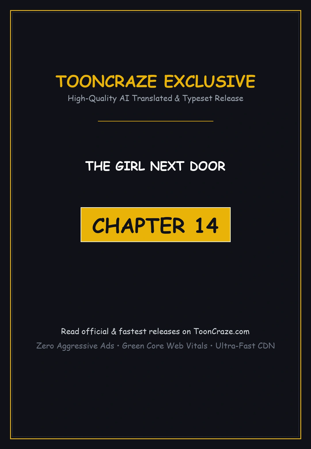 The Girl Next Door Manhwa Chapter 14 - Page 1