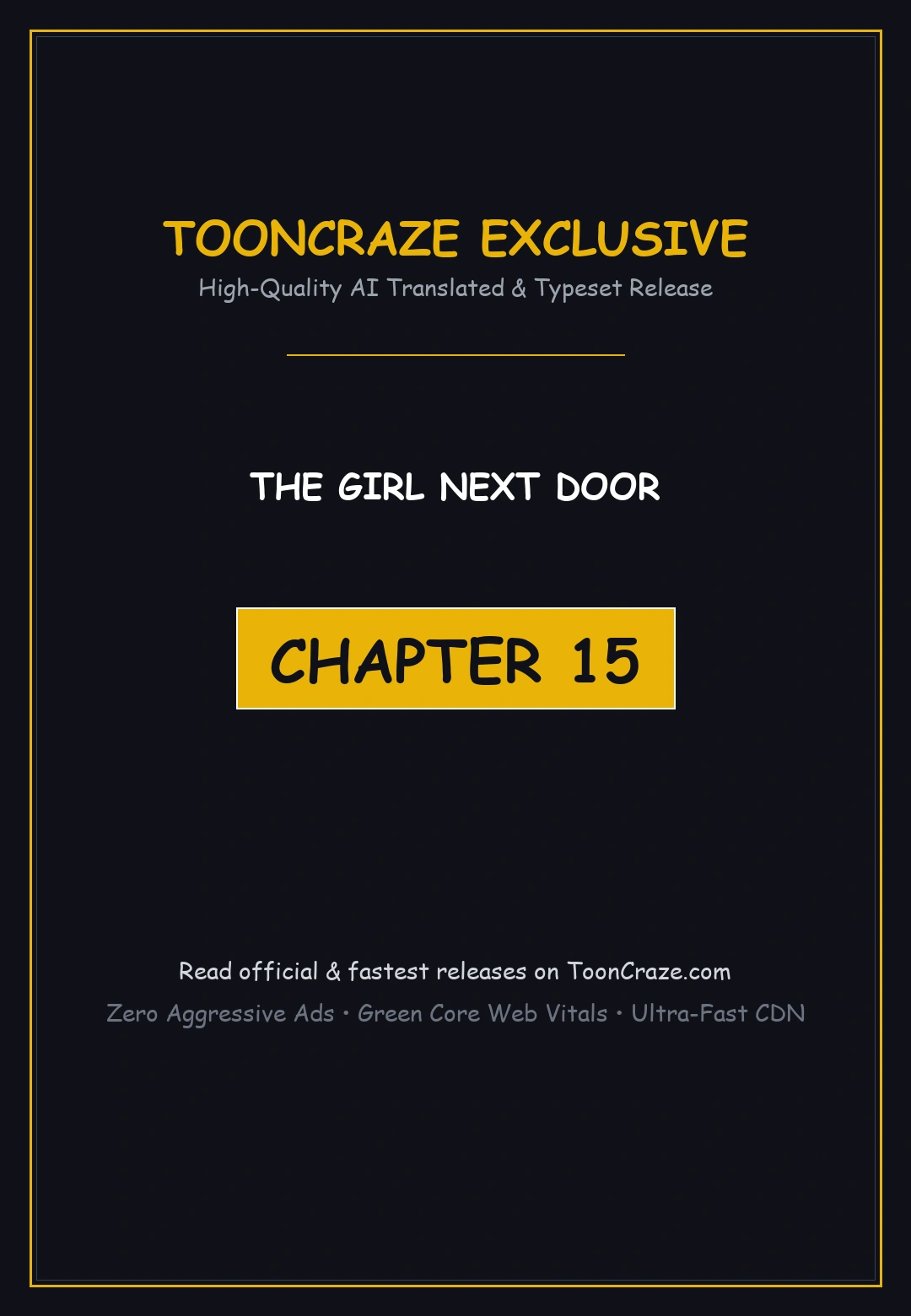 The Girl Next Door Manhwa Chapter 15 - Page 1