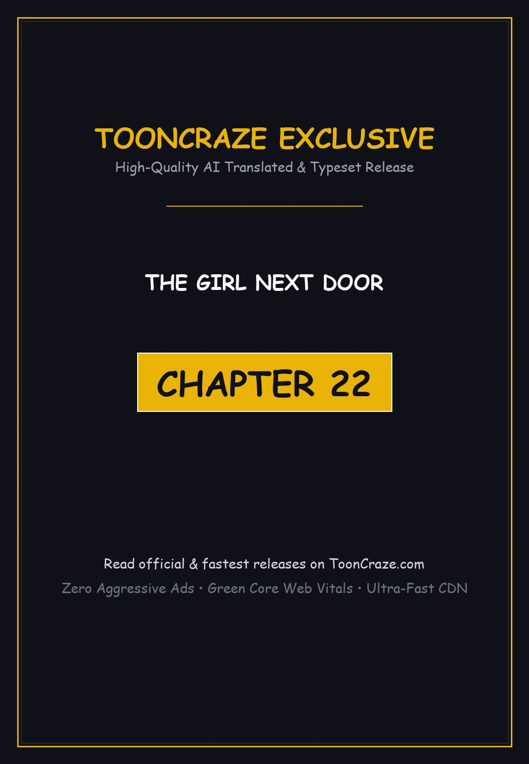 The Girl Next Door Manhwa Chapter 22 - Page 1