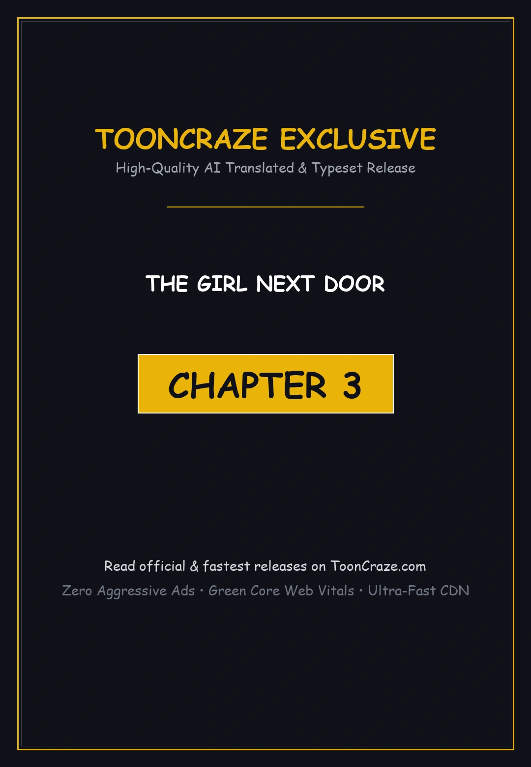 The Girl Next Door Manhwa Chapter 3 - Page 1