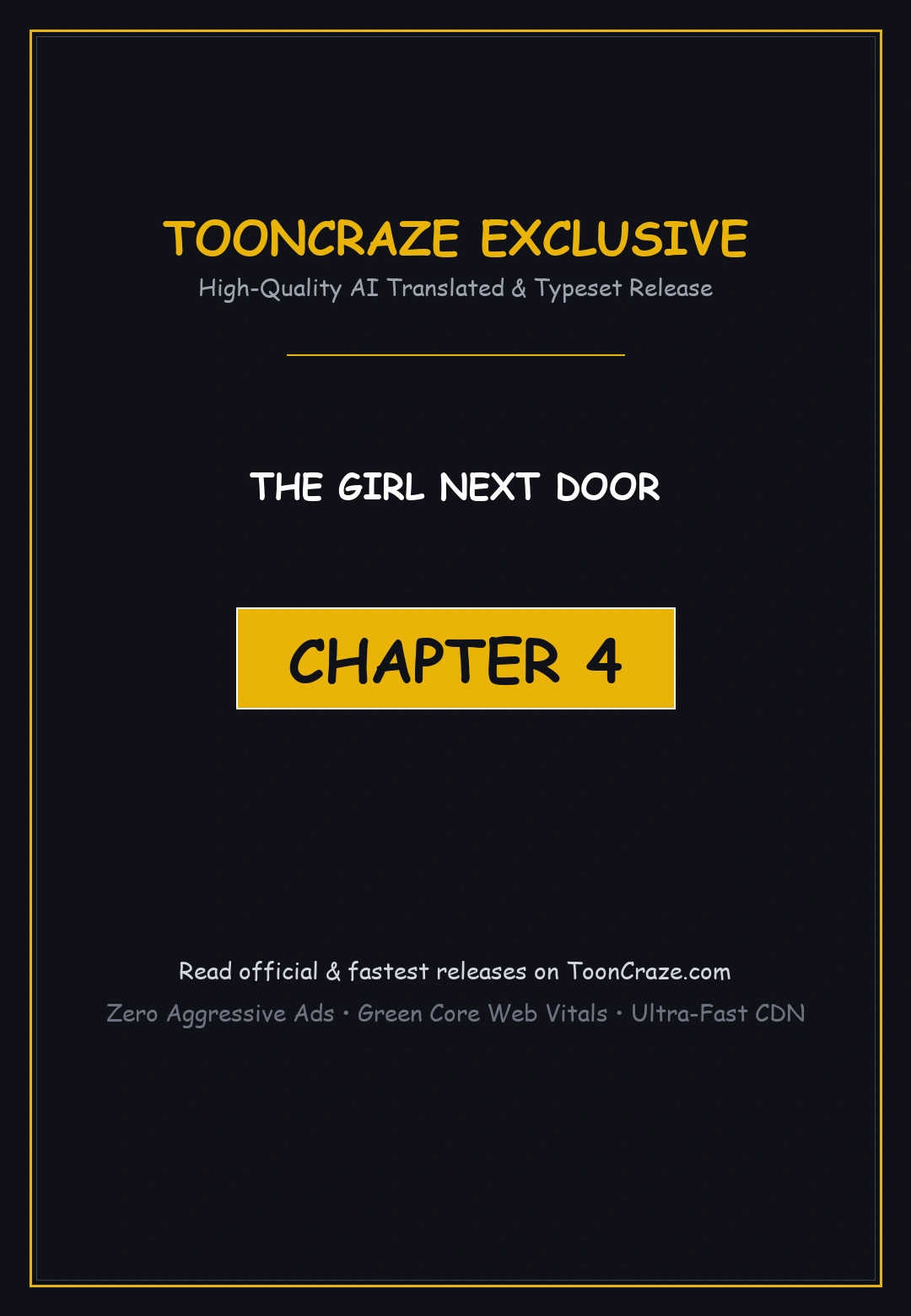 The Girl Next Door Manhwa Chapter 4 - Page 1