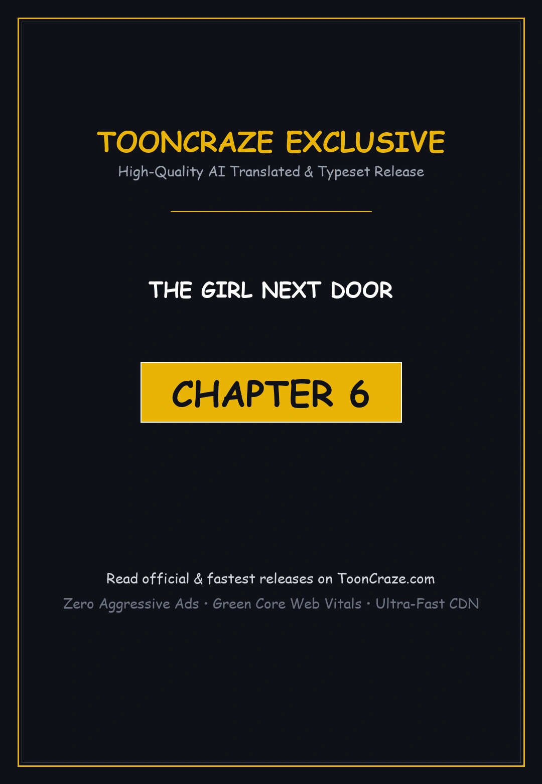 The Girl Next Door Manhwa Chapter 6 - Page 1
