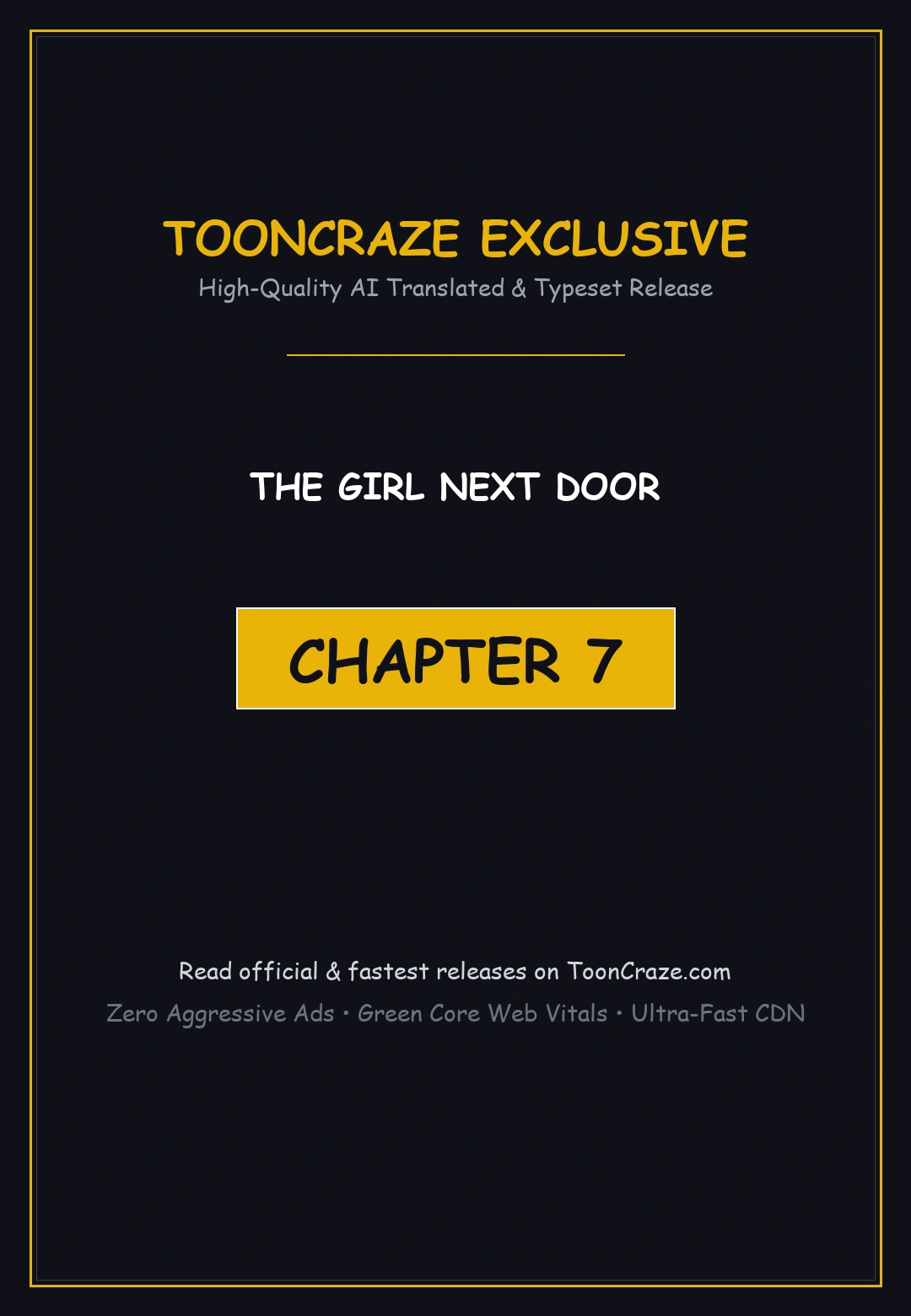 The Girl Next Door Manhwa Chapter 7 - Page 1