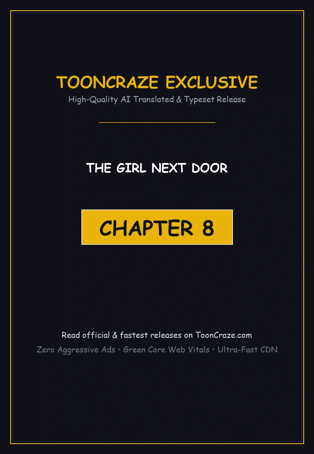 The Girl Next Door Manhwa Chapter 8 - Page 1