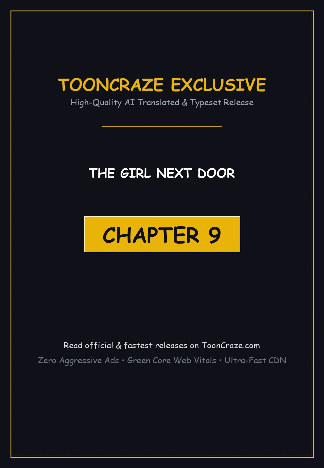 The Girl Next Door Manhwa Chapter 9 - Page 1