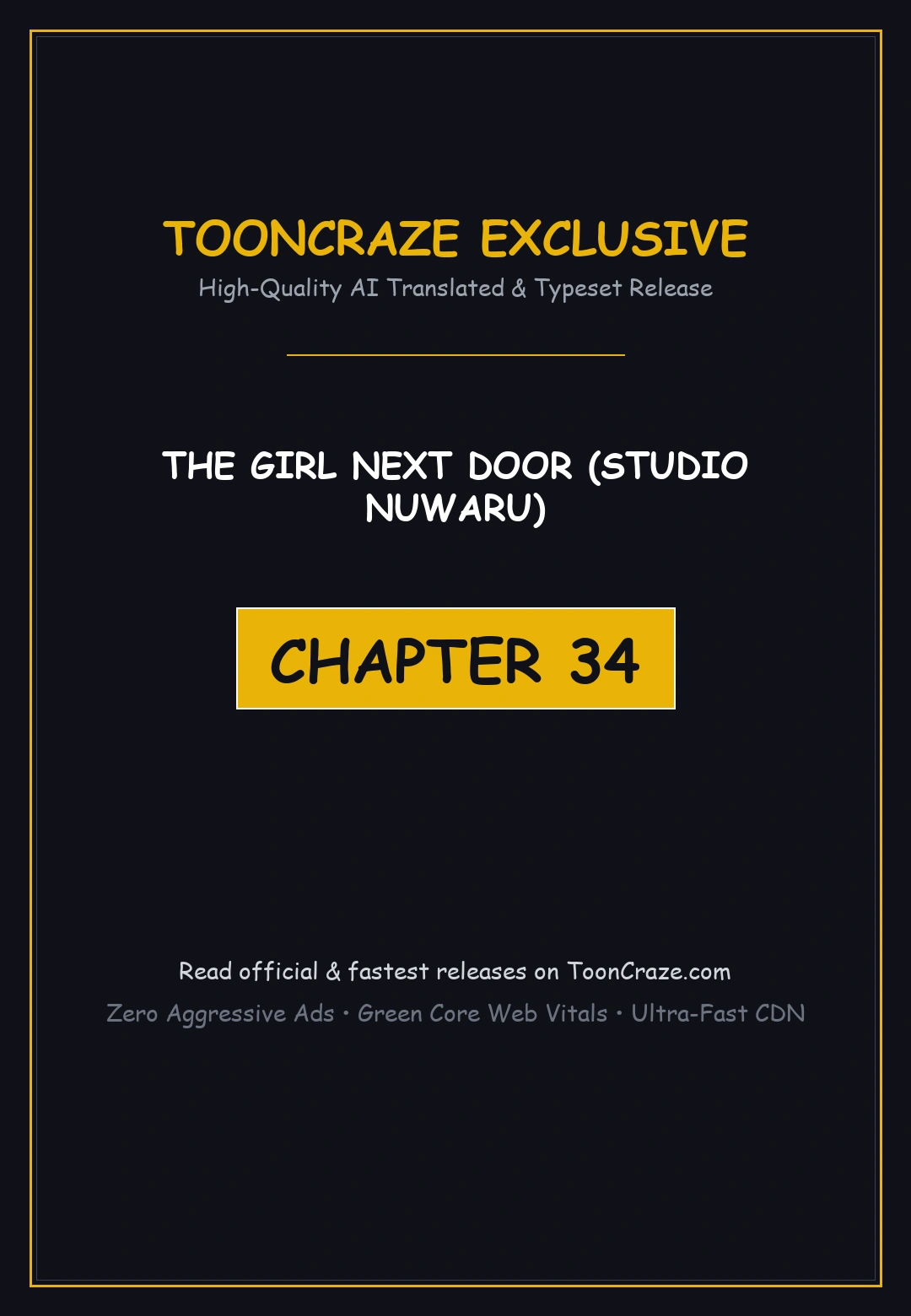 The Girl Next Door Studio Nuwaru Chapter 34 - Page 1