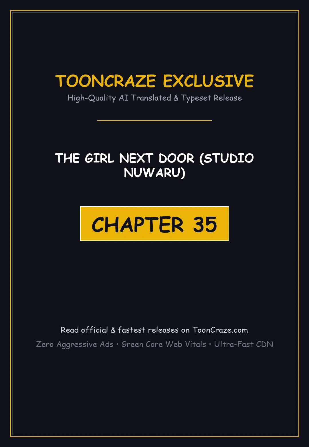 The Girl Next Door Studio Nuwaru Chapter 35 - Page 1