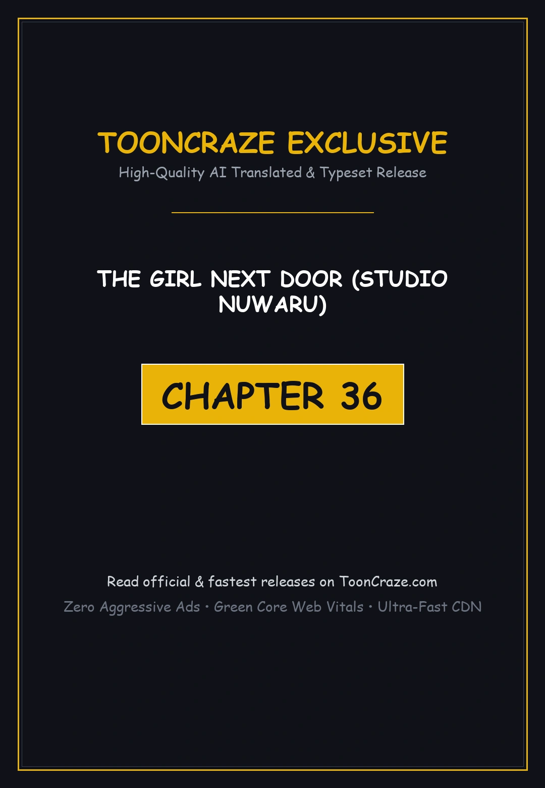 The Girl Next Door Studio Nuwaru Chapter 36 - Page 1