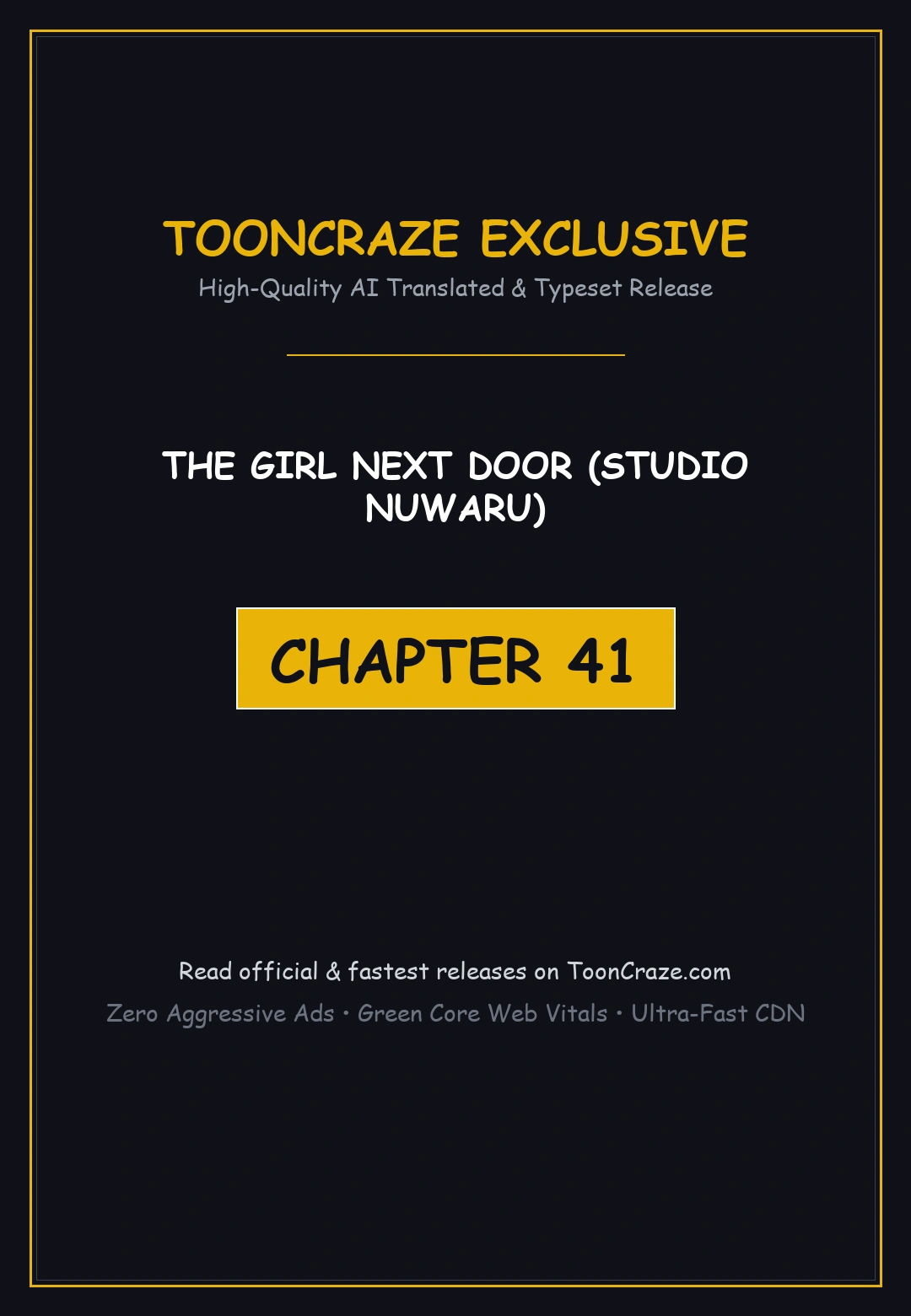 The Girl Next Door Studio Nuwaru Chapter 41 - Page 1