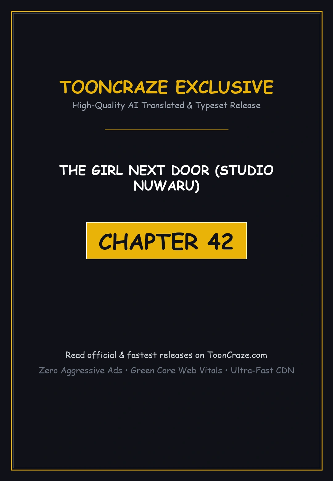 The Girl Next Door Studio Nuwaru Chapter 42 - Page 1