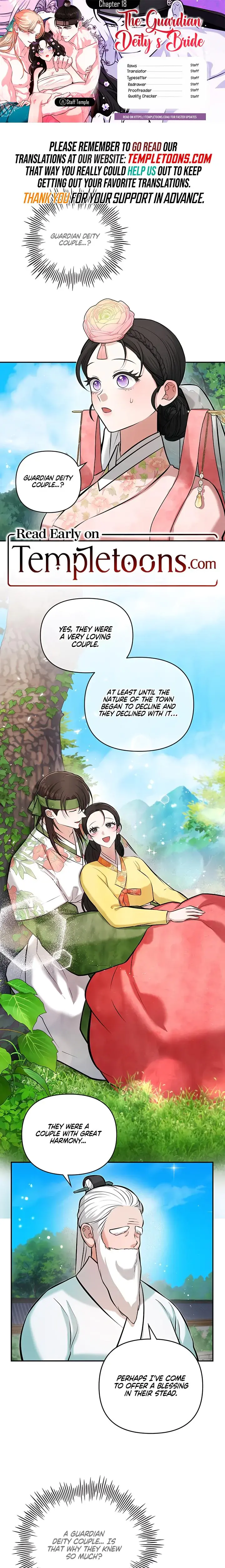 The Guardian Deitys Bride Chapter 18 - Page 1