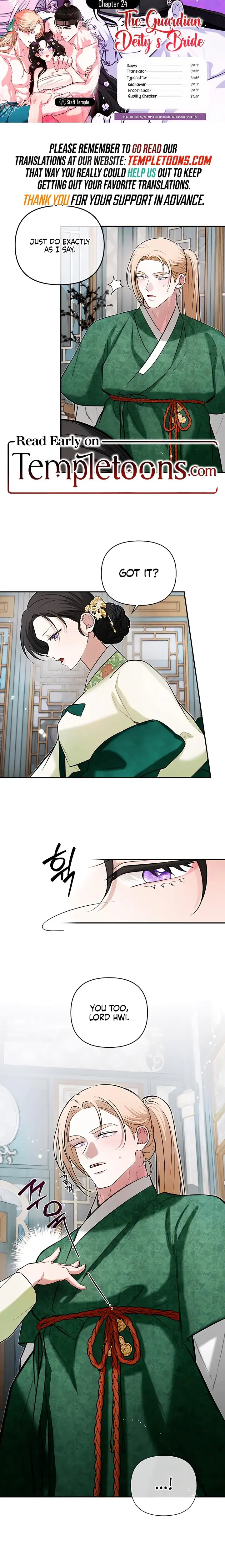 The Guardian Deitys Bride Chapter 24 - Page 1