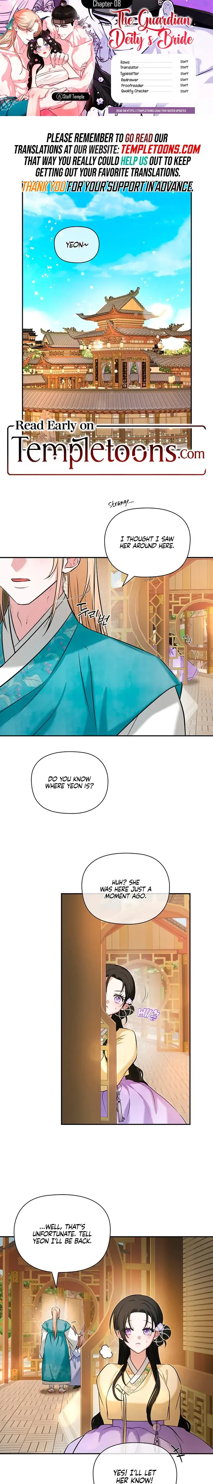 The Guardian Deitys Bride Chapter 8 - Page 1