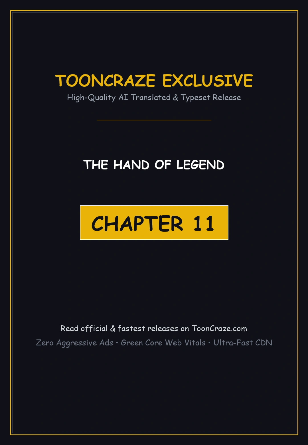 The Hand Of Legend Chapter 11 - Page 1