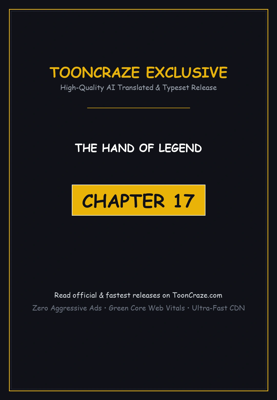 The Hand Of Legend Chapter 17 - Page 1