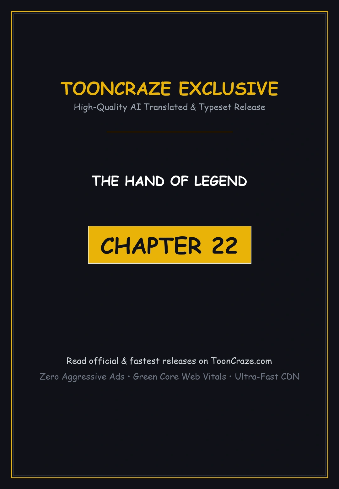 The Hand Of Legend Chapter 22 - Page 1