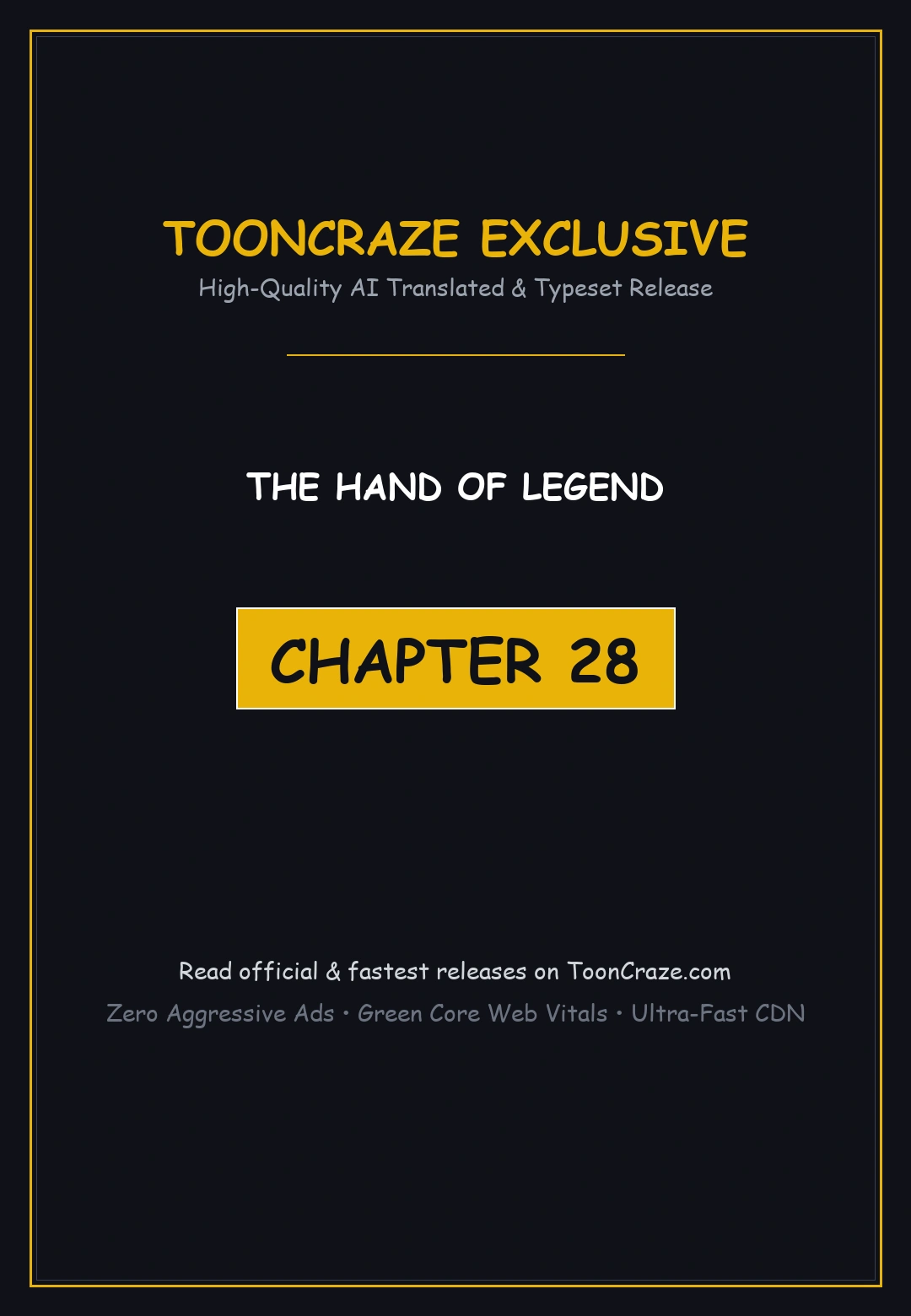 The Hand Of Legend Chapter 28 - Page 1