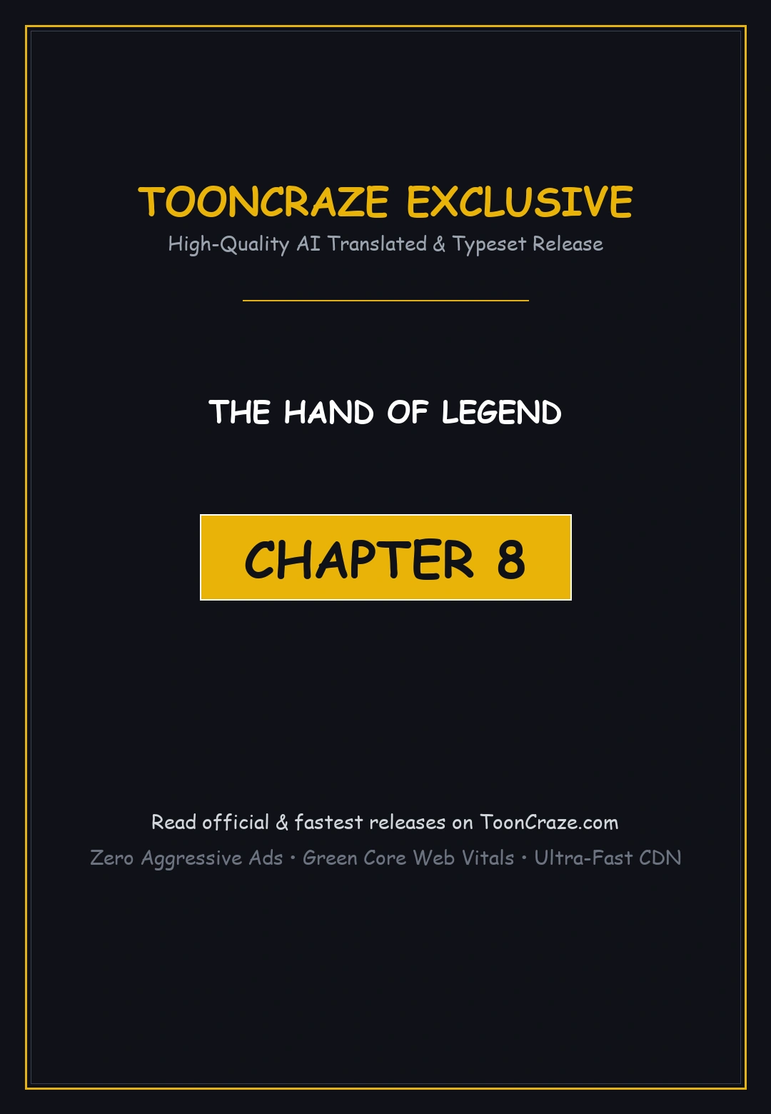 The Hand Of Legend Chapter 8 - Page 1