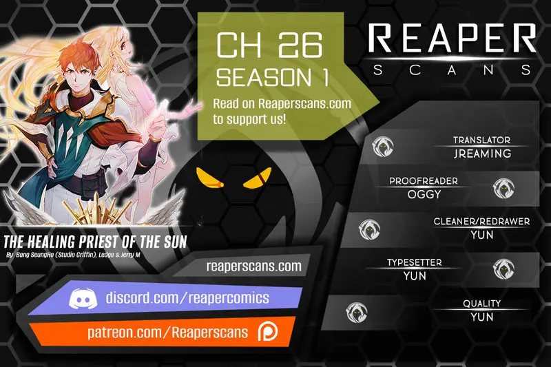 The Healing Priest Of The Sun Baaabc Chapter 26 - Page 1