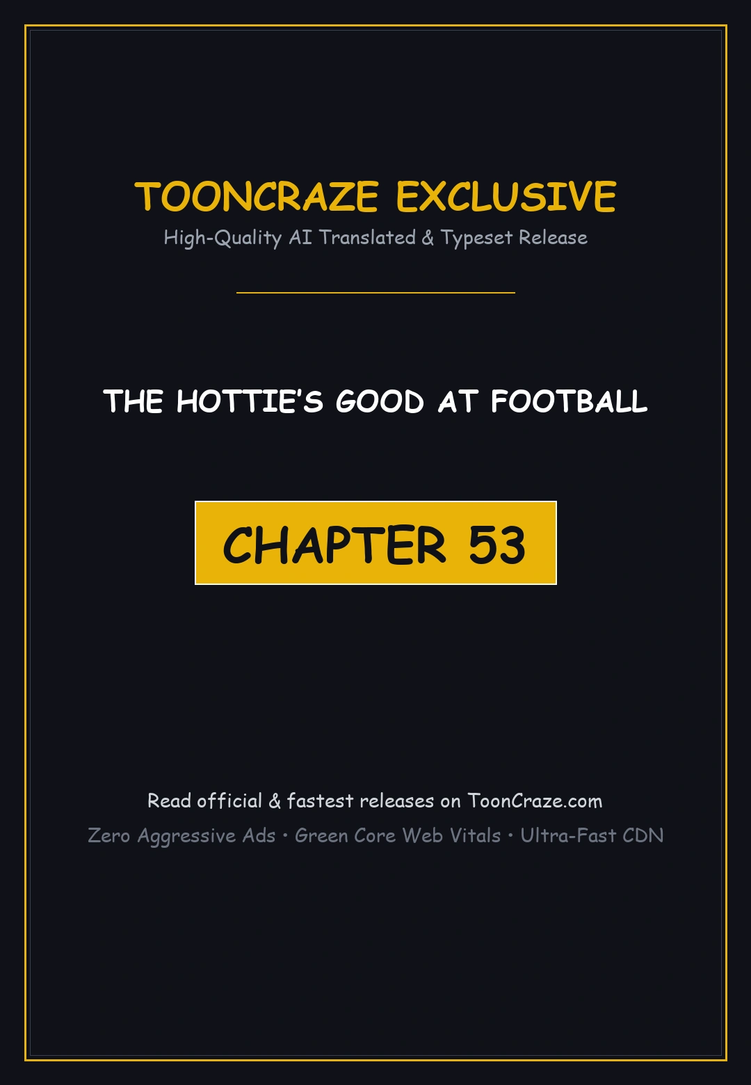 The Hotties Good At Football Chapter 53 - Page 1