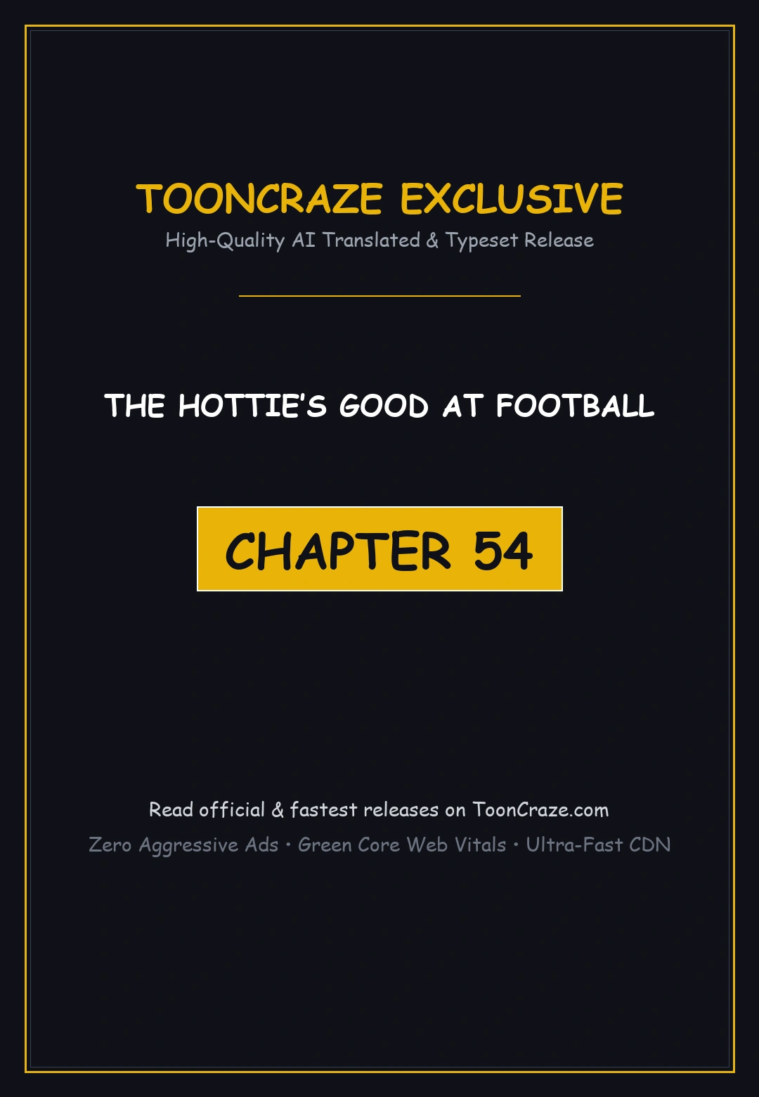 The Hotties Good At Football Chapter 54 - Page 1
