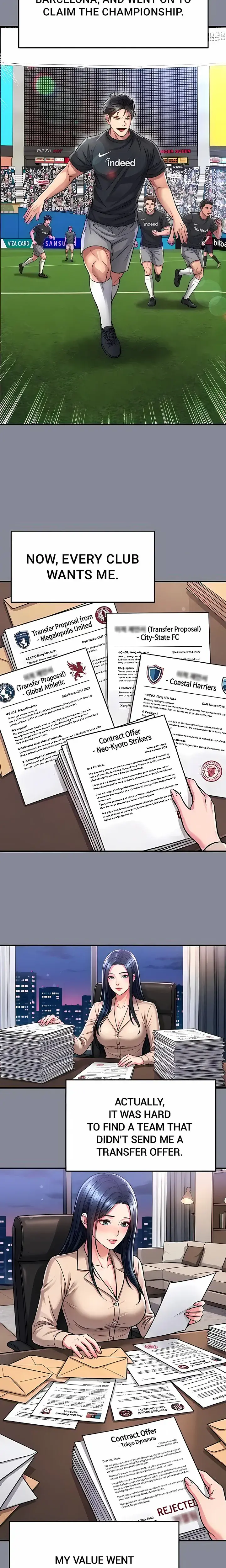 The Hotties Good At Football Chapter 74 - Page 4
