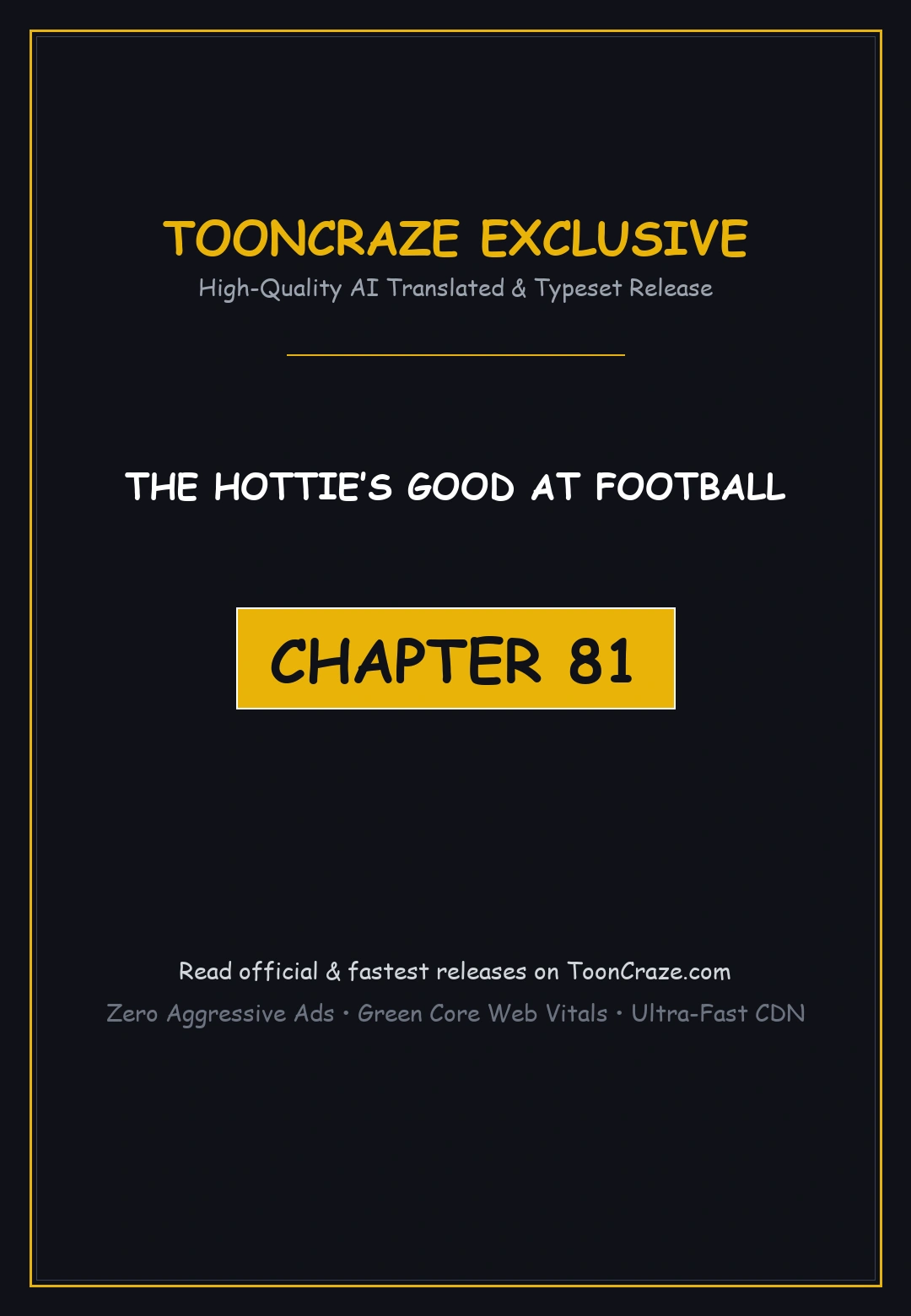 The Hotties Good At Football Chapter 81 - Page 1