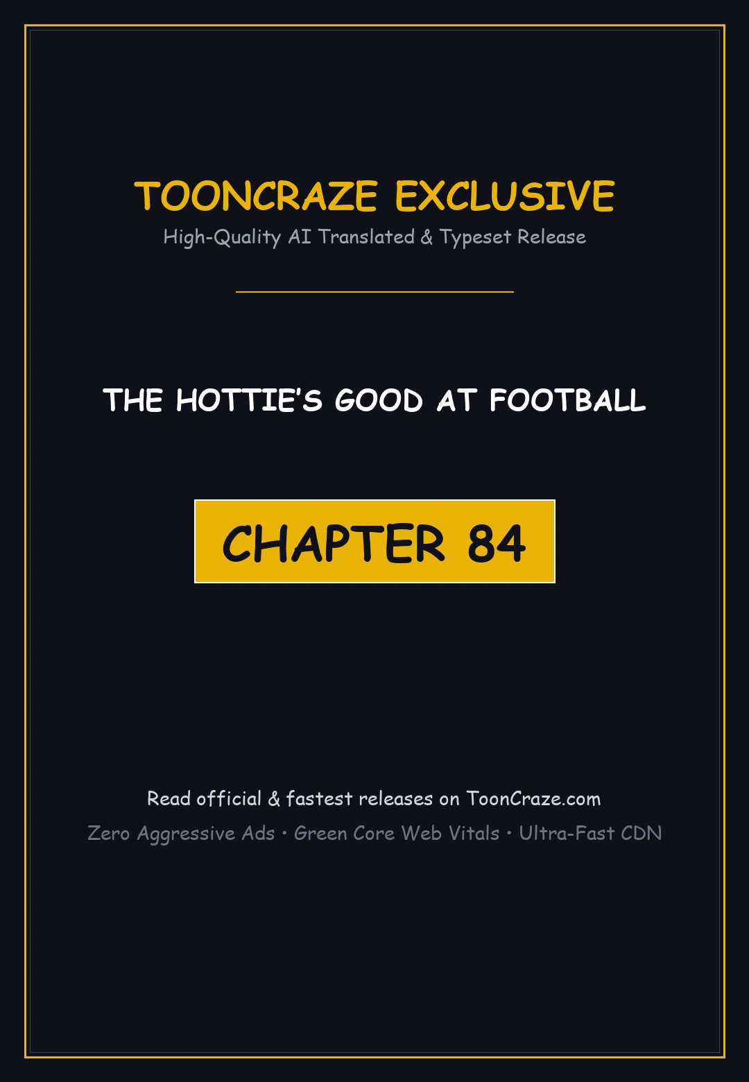 The Hotties Good At Football Chapter 84 - Page 1