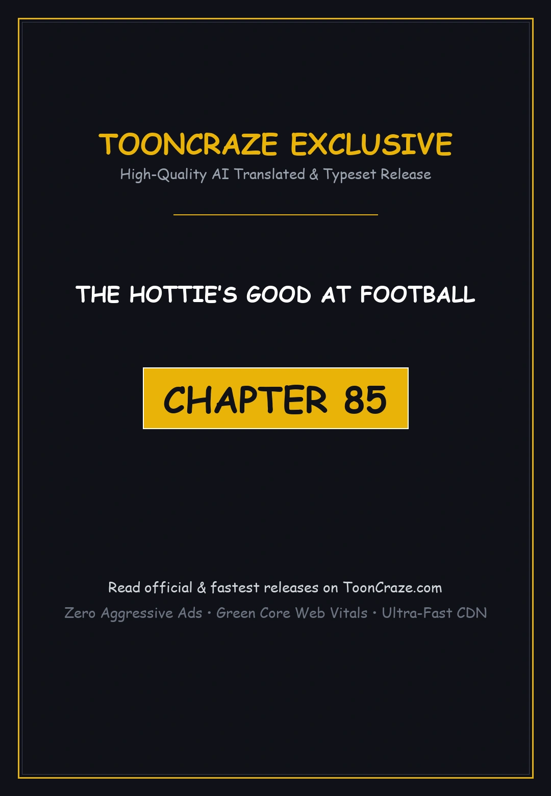The Hotties Good At Football Chapter 85 - Page 1