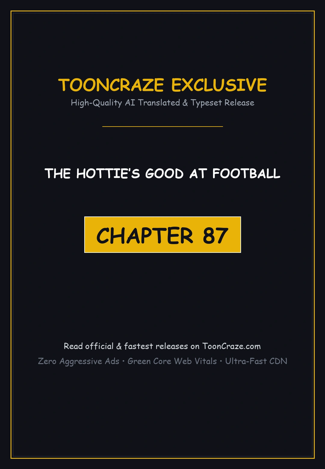 The Hotties Good At Football Chapter 87 - Page 1