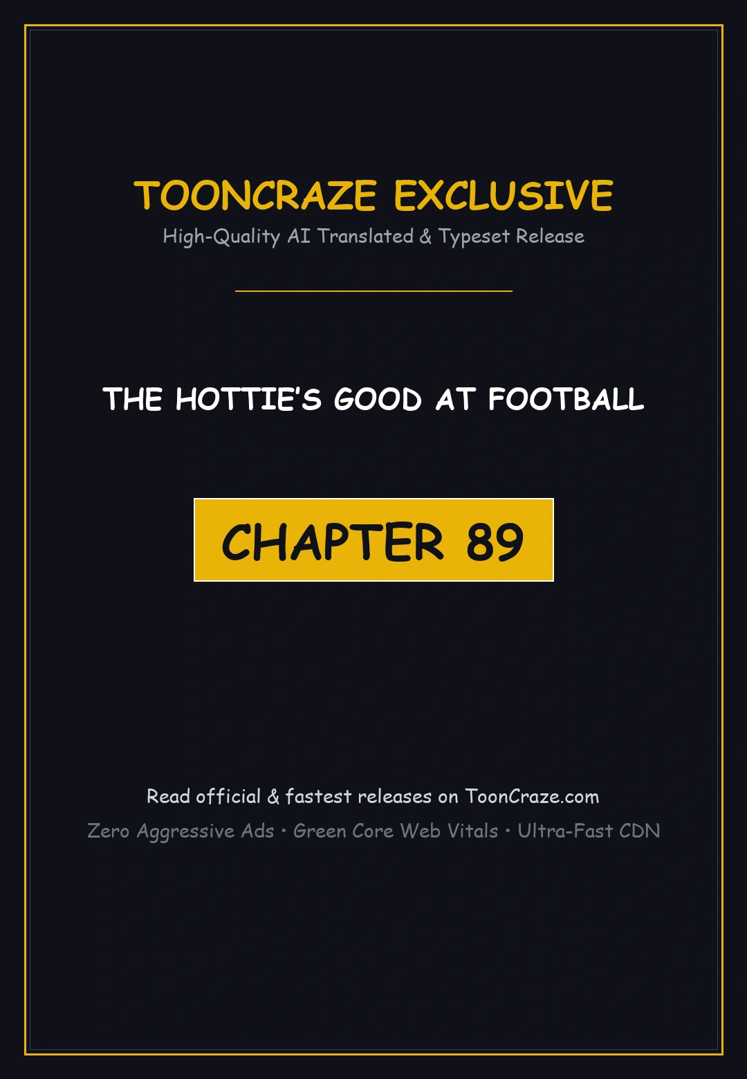 The Hotties Good At Football Chapter 89 - Page 1