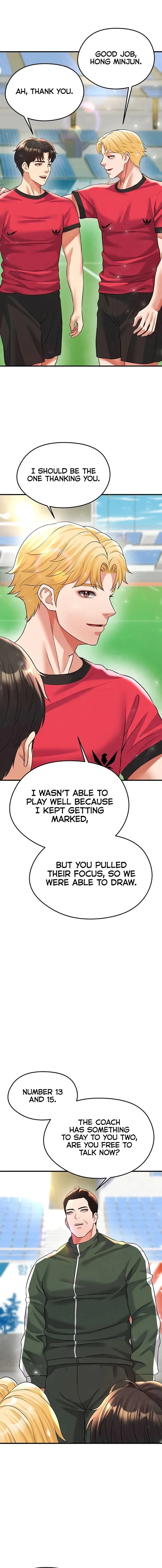 The Hotties Good At Football Chapter 28 - Page 9