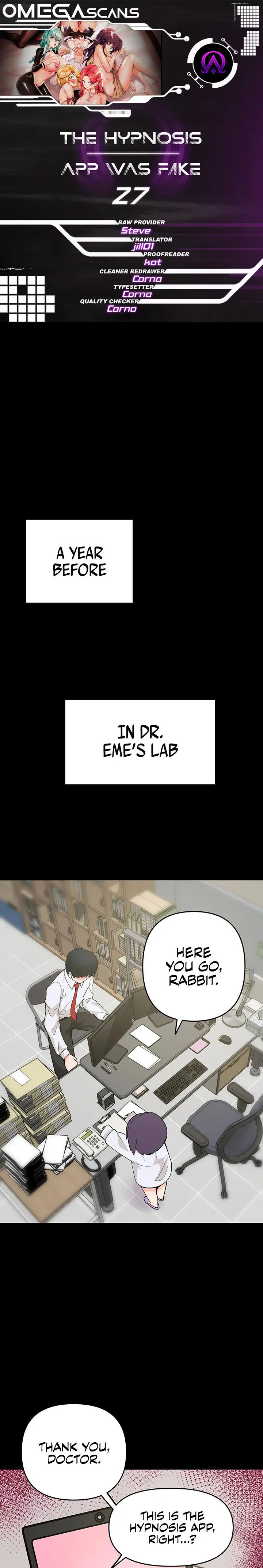The Hypnosis App Was Fake Chapter 27 - Page 1