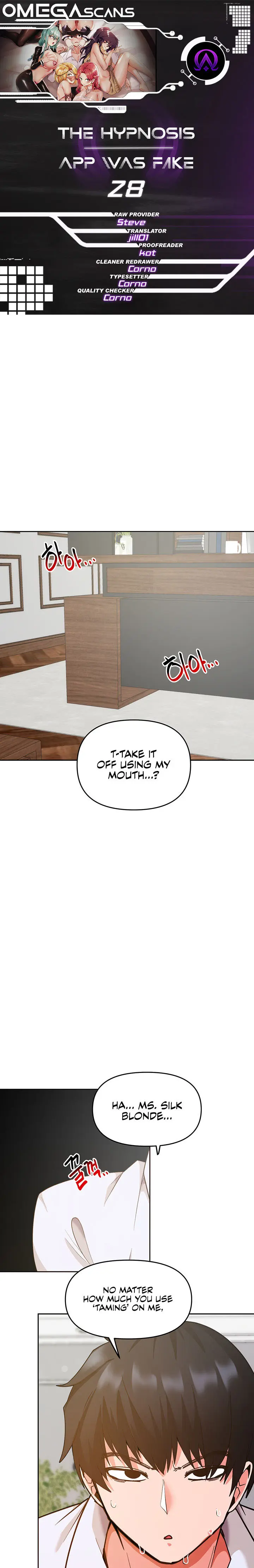 The Hypnosis App Was Fake Chapter 28 - Page 1