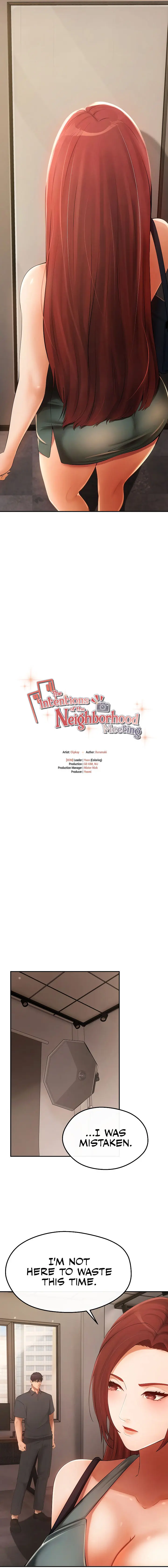 The Intentions Of The Neighborhood Meeting Chapter 19 - Page 3