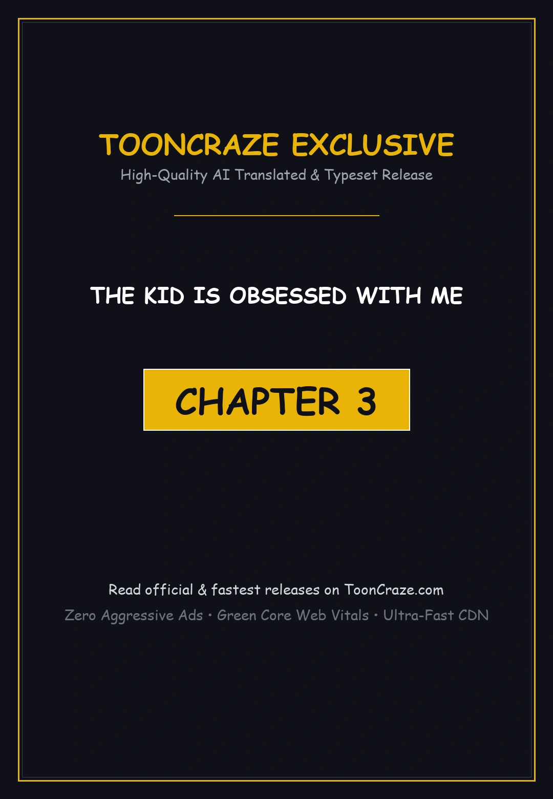 The Kid Is Obsessed With Me Chapter 3 - Page 1