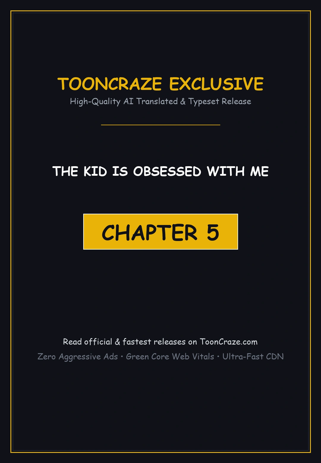 The Kid Is Obsessed With Me Chapter 5 - Page 1