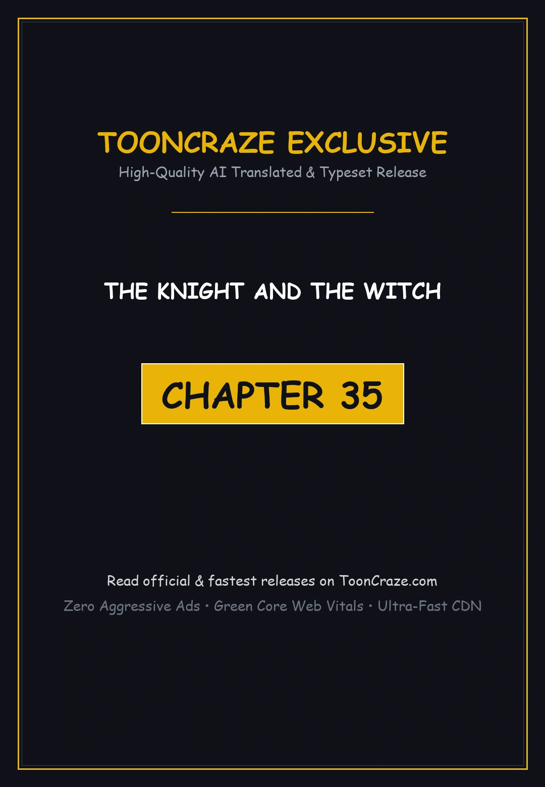 The Knight And The Witch Chapter 35 - Page 1