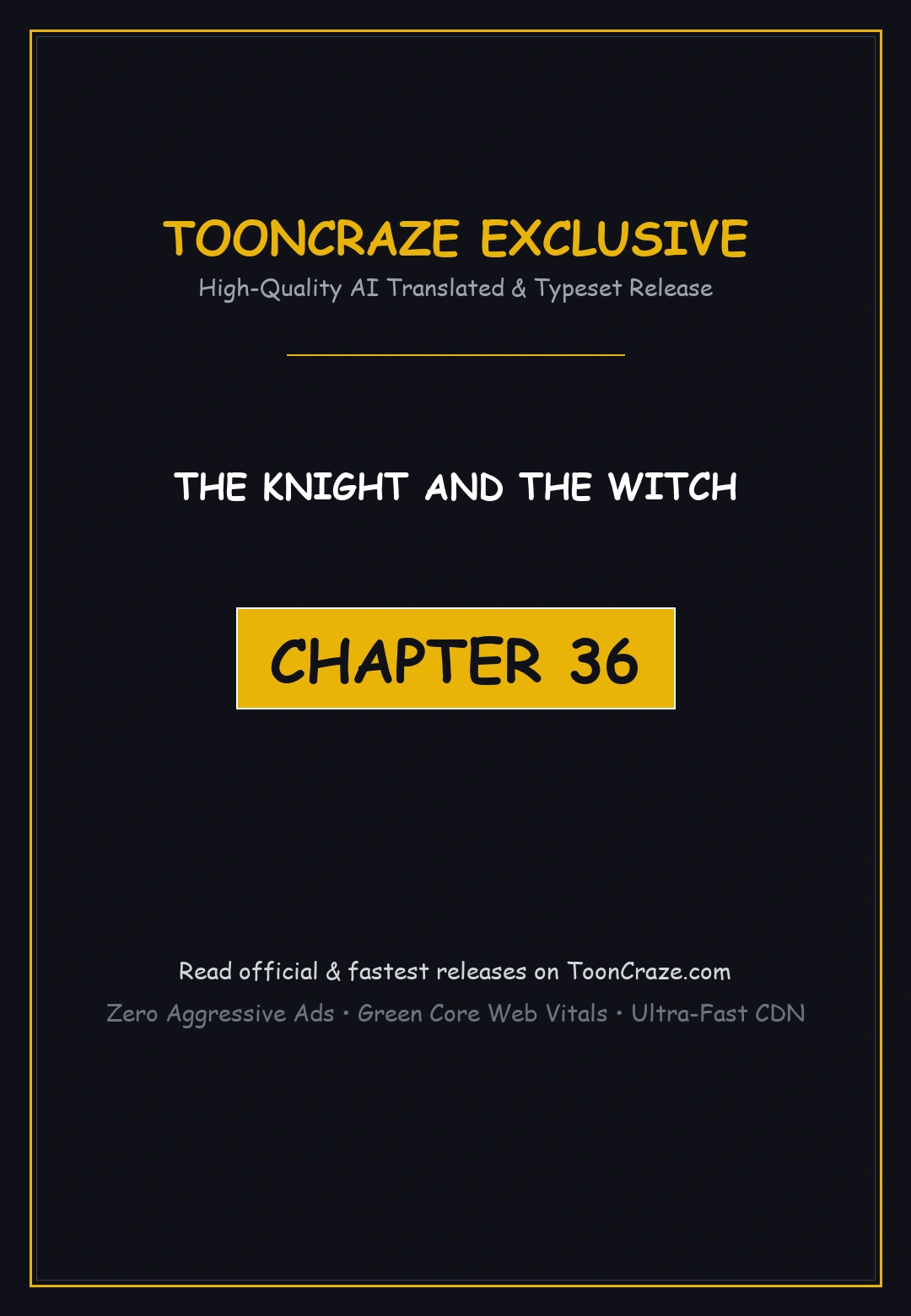 The Knight And The Witch Chapter 36 - Page 1