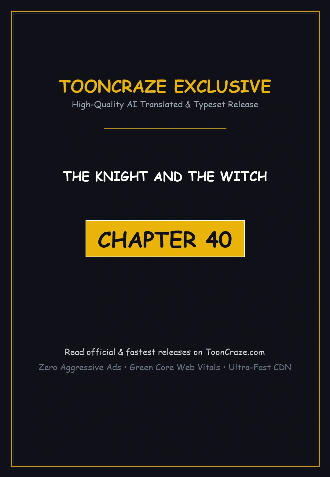 The Knight And The Witch Chapter 40 - Page 1