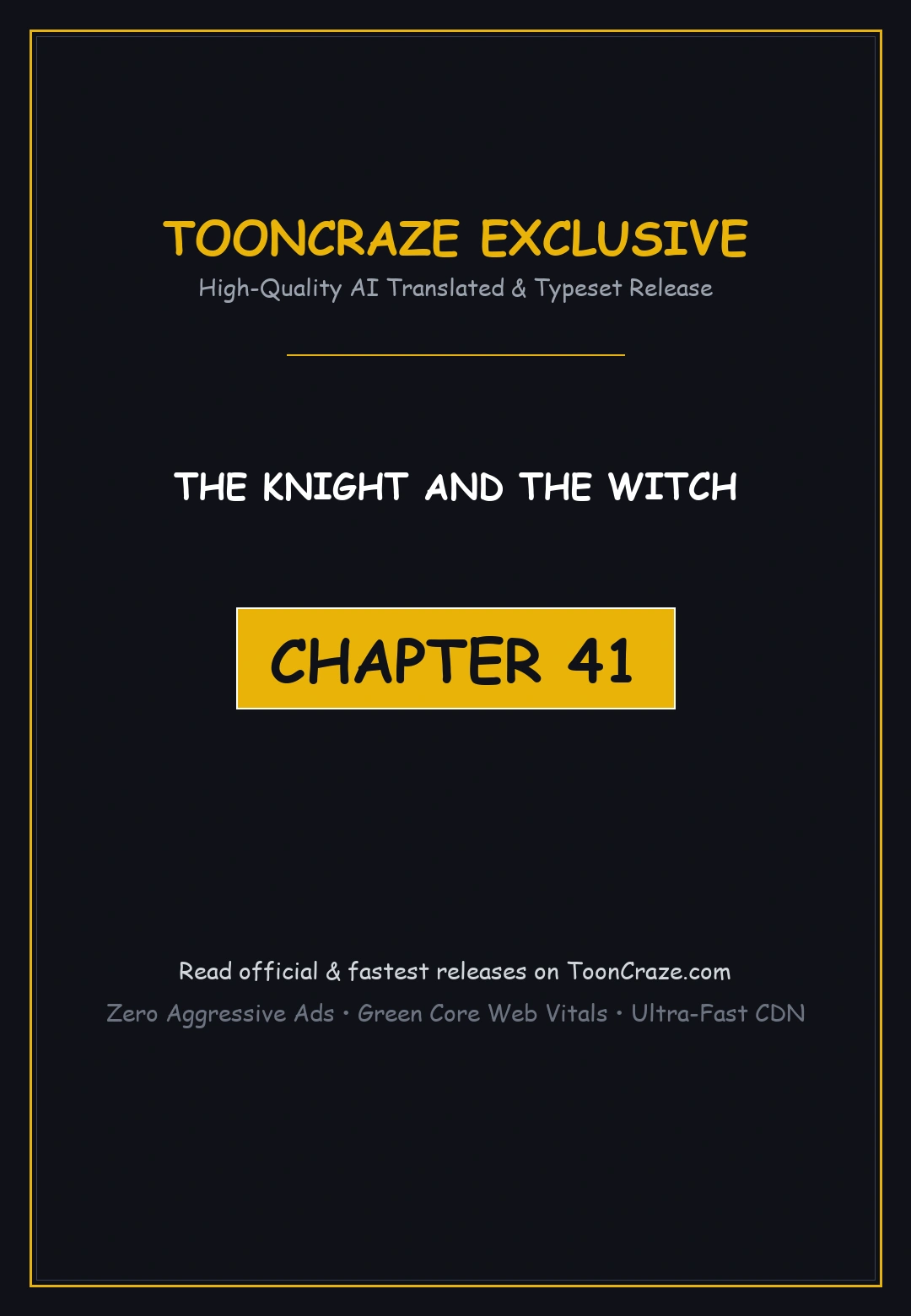 The Knight And The Witch Chapter 41 - Page 1